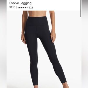 Vuori evolve black legging